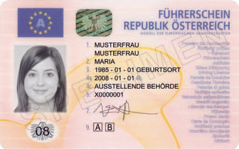 österreichischen Führerschein